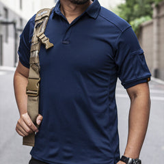 Tontrek Men's Lightweight Quick Dry Polo Shirt