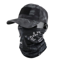 Camo Hats with Cooling Sun UV Neck Gaiter
