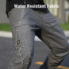 Men's Hiking Tactical Trousers Rip-Stop Combat Cargo Pants