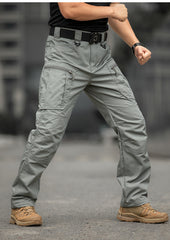 Men’s Tactical Trousers Multi-Pocket Work Outdoor Utility Pants