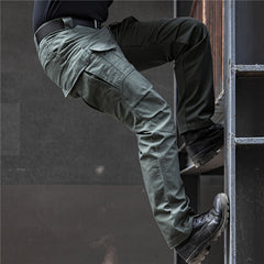 Men's Outdoor Tactical Pants Lightweight Water-resistant Military Combat Cargo Hiking Pants
