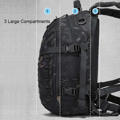 25L Military Tactical Backpack for Men