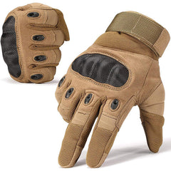 Tontrek Tactical Army Gloves Touch Screen Full Finger Combat Gloves