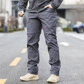 Men's Winter Pants Water-Resistant Warm Softshell Thick Tactical Pants