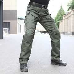 Men's Outdoor Tactical Pants Lightweight Water-resistant Military Combat Cargo Hiking Pants
