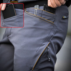 Men's Winter Pants Water-Resistant Warm Softshell Thick Tactical Pants