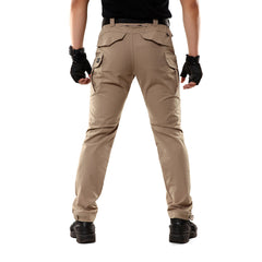 Men's Stretch Tactical Trousers Wear-Resistant Cargo Trousers