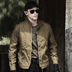 Windproof Jacket Water Resistant Lightweight Tactical Coat for Men