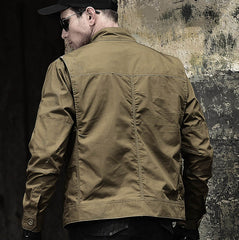 Windproof Jacket Water Resistant Lightweight Tactical Coat for Men