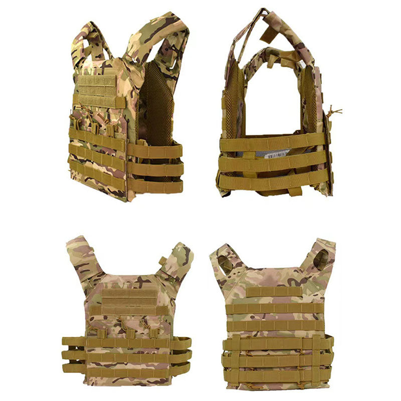 Tactical Vest Molle Combat Adjustable Training Vest for Men