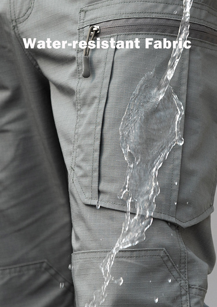 Men’s Tactical Trousers Multi-Pocket Work Outdoor Utility Pants