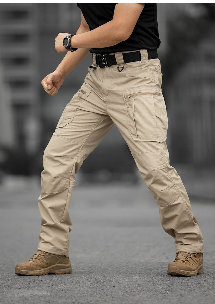 Men’s Tactical Trousers Multi-Pocket Work Outdoor Utility Pants
