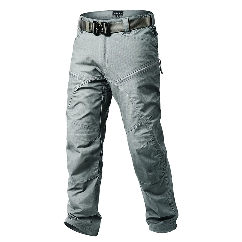 Men's Outdoor Tactical Trousers Rip-Stop Hiking Work Cargo Pants