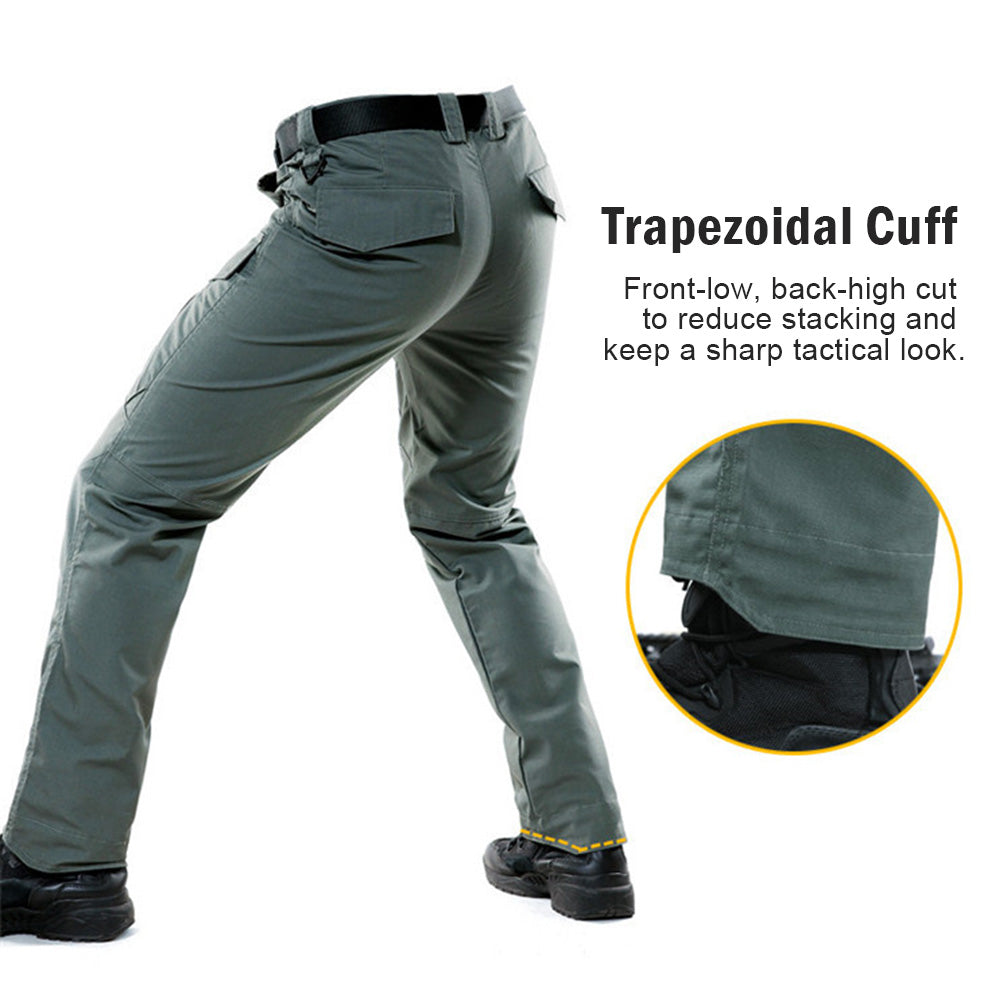 Water-Resistant Tactical Cargo Trousers